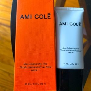 AMI COLÉ; SKIN ENHANCING TINT in deep 1, slightly used.